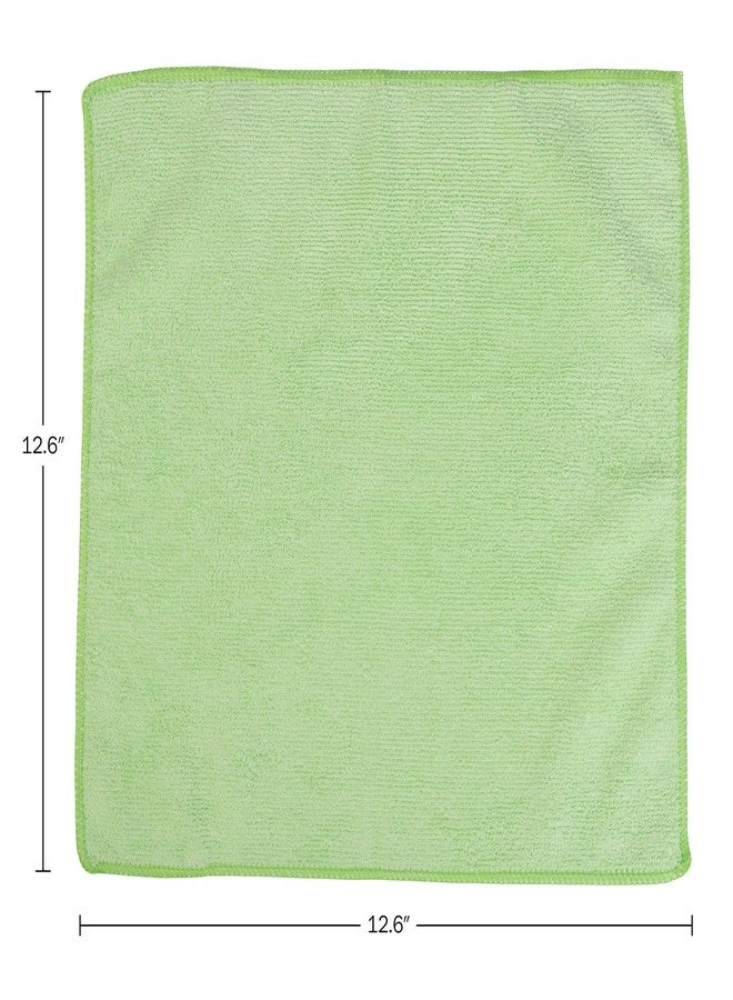 Stalwart Microfiber Cleaning Cloth Set - 24-Pack of Microfiber Towels for Cars, Home, and Kitchen - Lint-Free Absorbent 12.6-Inch Cleaning Rags - Image 2